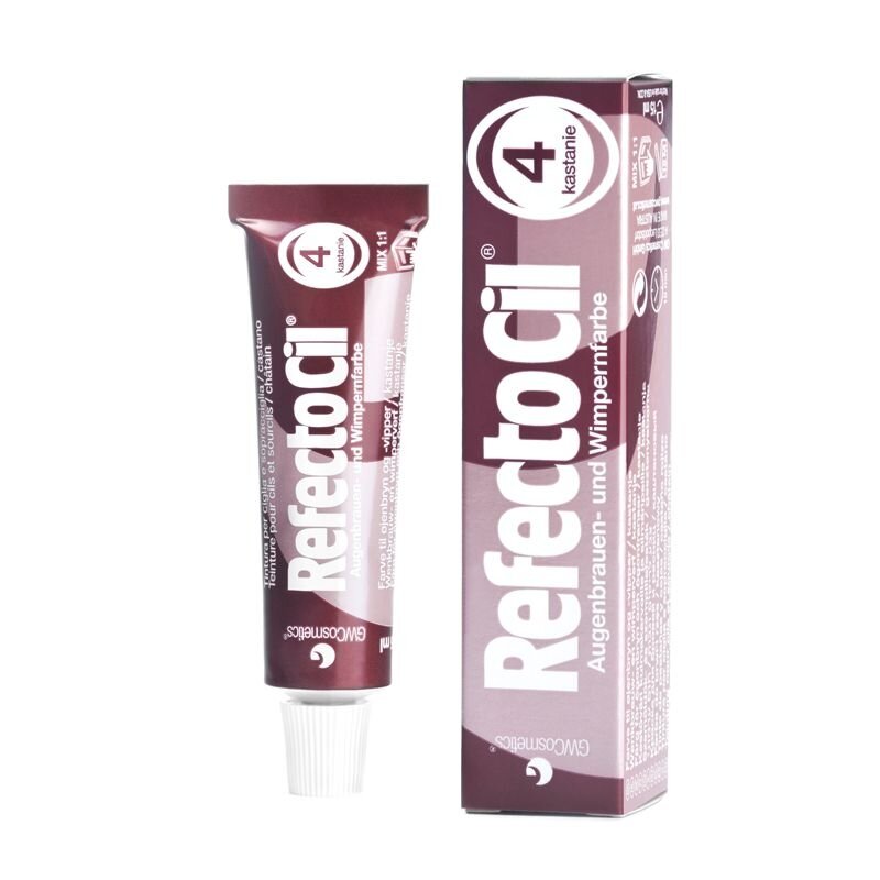 Refectocil henna gel - eyebrow dye, 4 chestnut Refectocil henna gel - eyebrow dye, 4 chestnut