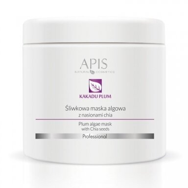 Альгинатная маска APIS KAKDU PLUM со сливами и семенами ЧИА, 200 Г