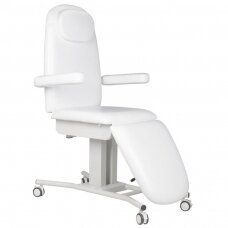 Kosmetologinis krėslas su ratukais  A-240, baltos sp.