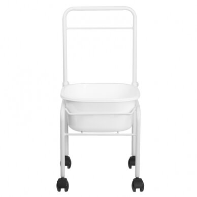 Pedikiūro vežimėlis, baltas  1