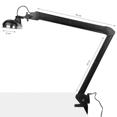 LED šviestuvas Elegante 801-l su reguliuojama veržle, juodos sp. 5