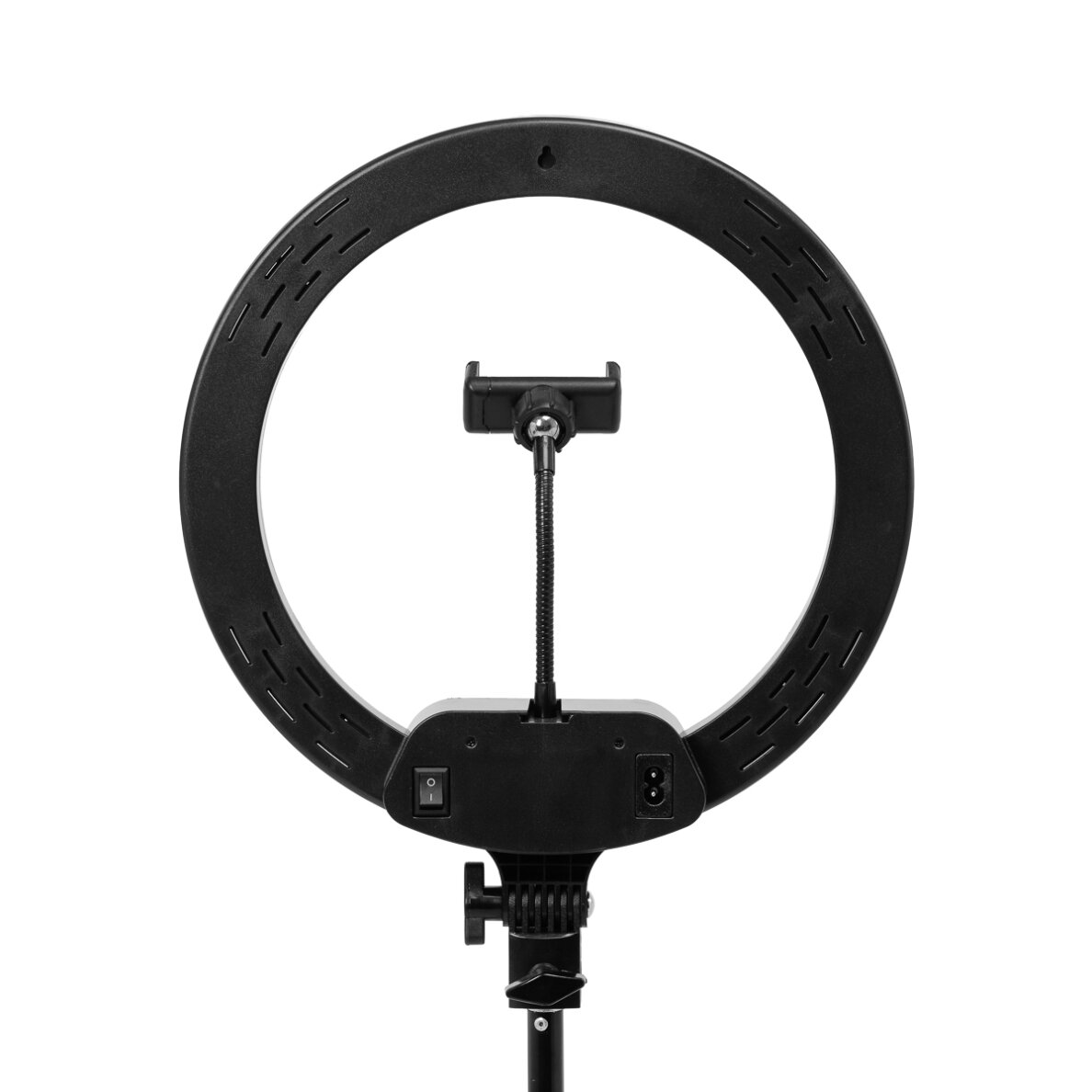 Žiedinė LED lempa „Ring Light 13″“ su stovu, 36 W, juoda 4 Žiedinė LED lempa „Ring Light 13″“ su stovu, 36 W, juoda 4