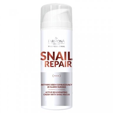 FARMONA SNAIL REPAIR jauninatis kremas su sraigių gleivėmis, 150ml