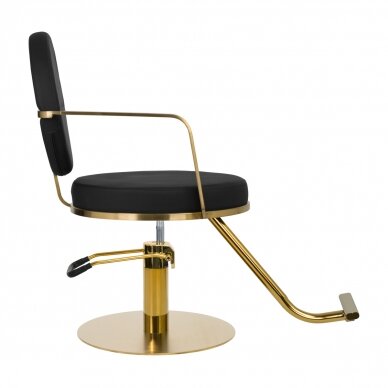 Kirpyklos kėdė ARRAS, juoda-auksinė sp. 1
