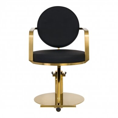 Kirpyklos kėdė ARRAS, juoda-auksinė sp. 2