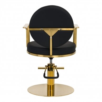 Kirpyklos kėdė ARRAS, juoda-auksinė sp. 3