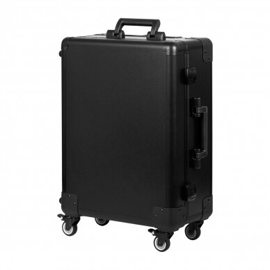 Nešiojamas kosmetinis lagaminas su apšvietimu T-27, juodas 1
