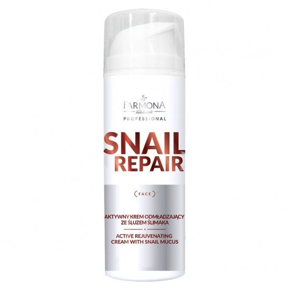 FARMONA SNAIL REPAIR jauninatis kremas su sraigių gleivėmis, 150ml FARMONA SNAIL REPAIR jauninatis kremas su sraigių gleivėmis, 150ml