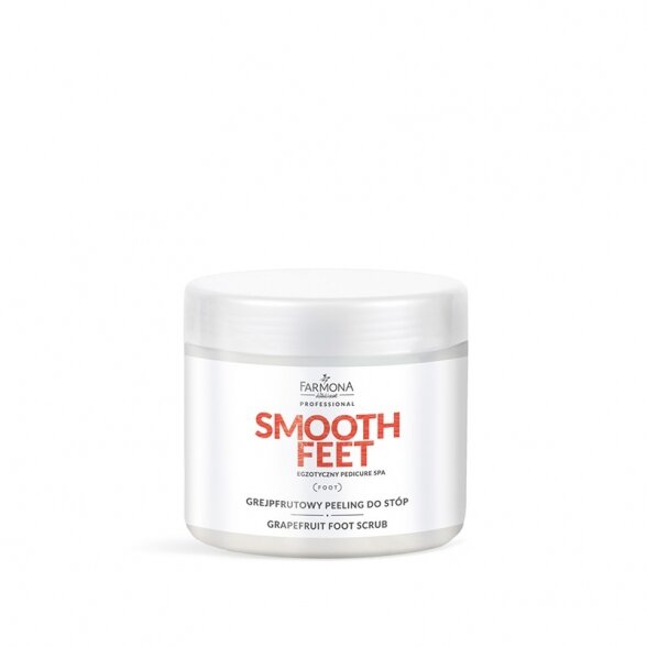FARMONA SMOOTH FEET pėdų šveitiklis, greipfruktų kvapo, 690g FARMONA SMOOTH FEET pėdų šveitiklis, greipfruktų kvapo, 690g