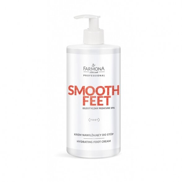 FARMONA SMOOTH FEET drėkinamasis pėdų kremas, 500 ml FARMONA SMOOTH FEET drėkinamasis pėdų kremas, 500 ml