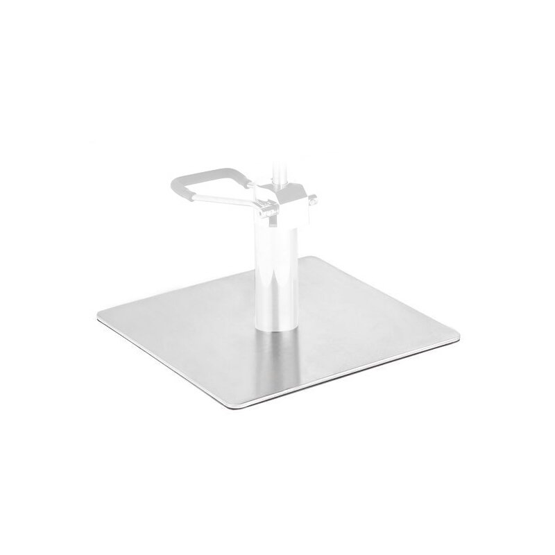 Kvadratinis INOX L009 pagrindas kirpyklos krėslams Kvadratinis INOX L009 pagrindas kirpyklos krėslams