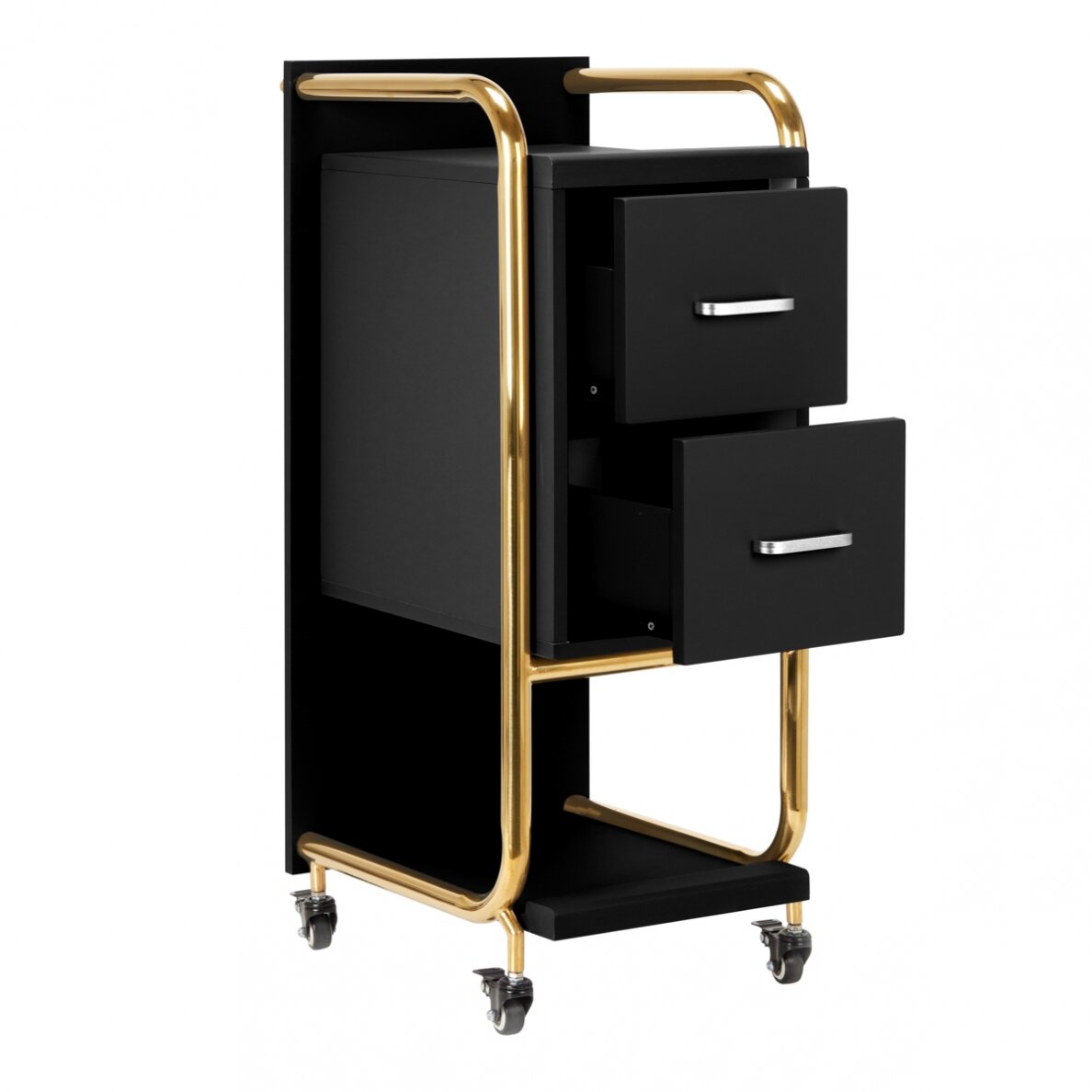 Barber trolley GABBIANO black/gold 1