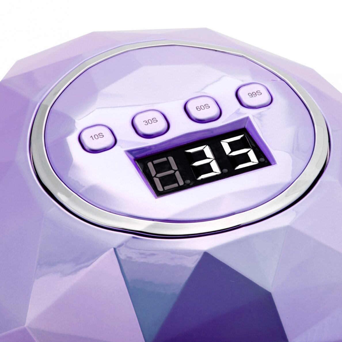 LED lempa nagams SHINY UV LED, 86W, violetinis perlamutras 5 LED lempa nagams SHINY UV LED, 86W, violetinis perlamutras 5