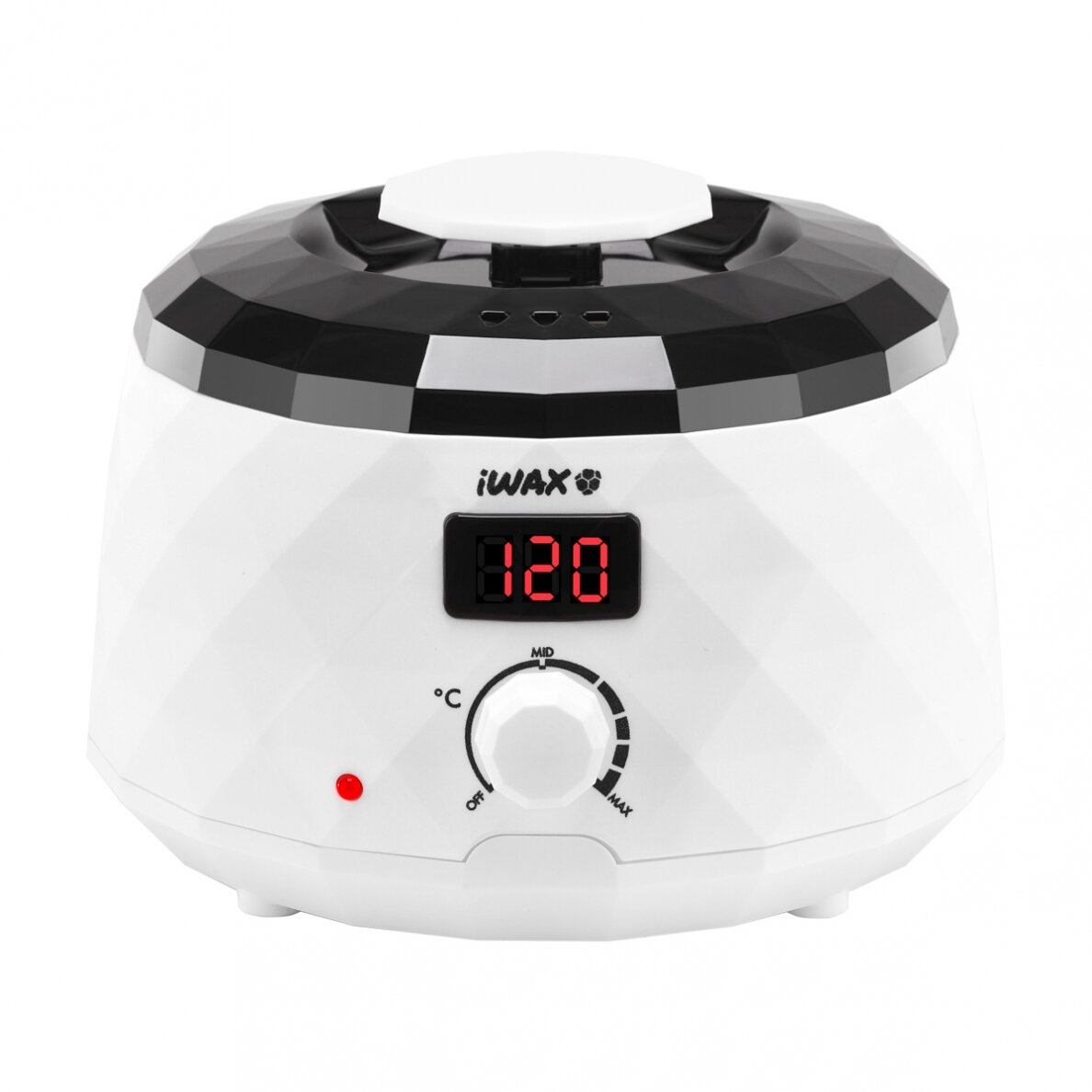 VAŠKO ŠILDYTUVAS IWAX DIAMOND TECH 400ML, 100W, Baltos sp. VAŠKO ŠILDYTUVAS IWAX DIAMOND TECH 400ML, 100W, Baltos sp.
