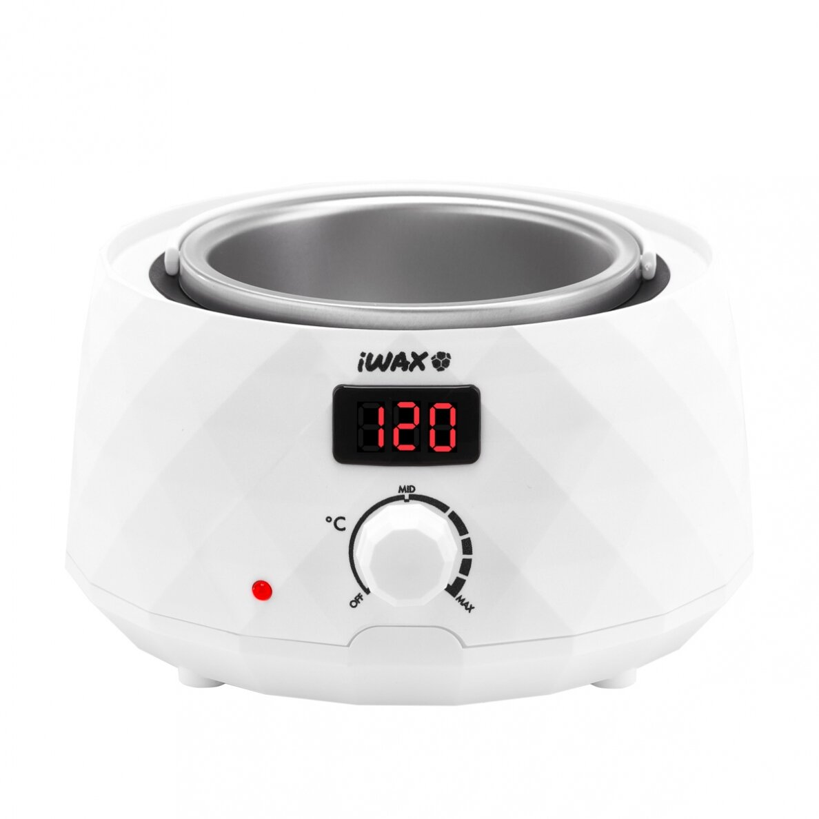VAŠKO ŠILDYTUVAS IWAX DIAMOND TECH 400ML, 100W, Baltos sp. 1 VAŠKO ŠILDYTUVAS IWAX DIAMOND TECH 400ML, 100W, Baltos sp. 1