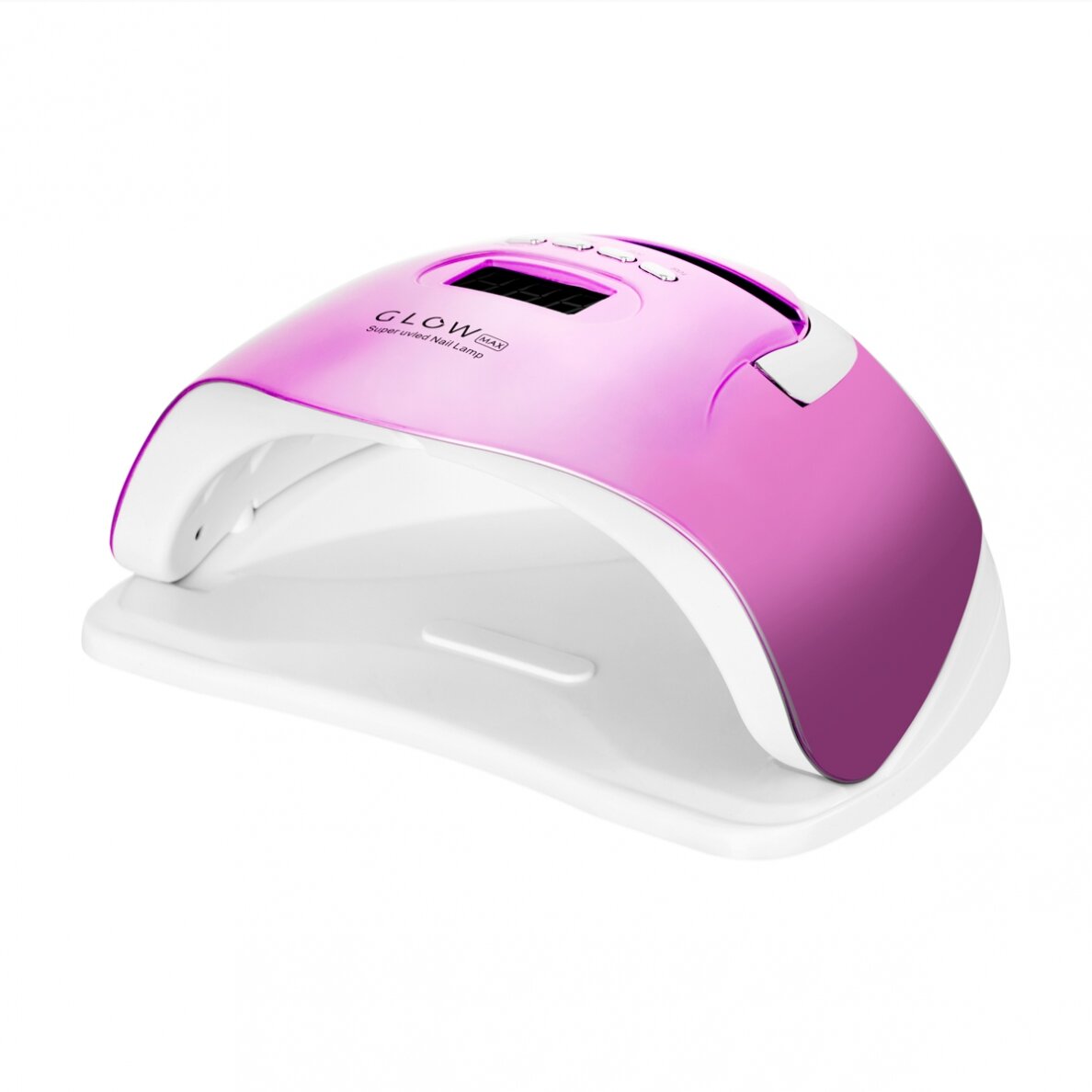 УФ светодиодная лампа для ногтей Glow F2 RC, 220Вт, розового цвета. 1 УФ светодиодная лампа для ногтей Glow F2 RC, 220Вт, розового цвета. 1