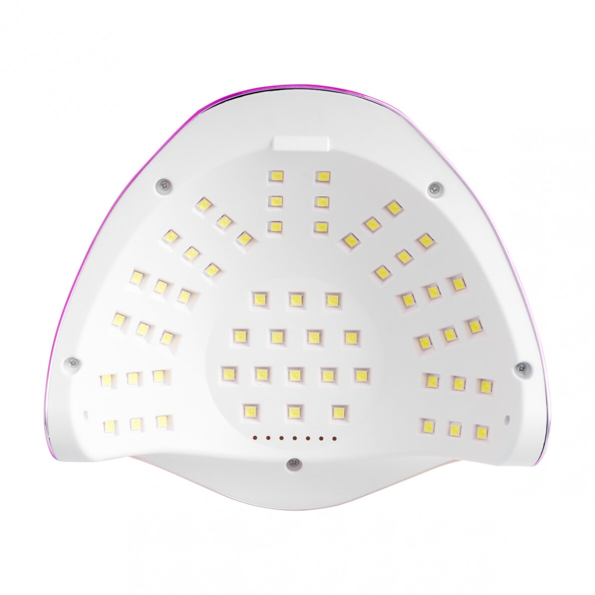 УФ светодиодная лампа для ногтей Glow F2 RC, 220Вт, розового цвета. 6 УФ светодиодная лампа для ногтей Glow F2 RC, 220Вт, розового цвета. 6