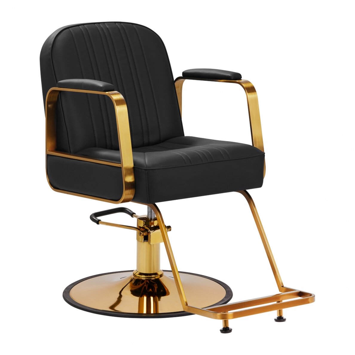 Gabbiano barber chair Acri, black-gold sp. Gabbiano barber chair Acri, black-gold sp.