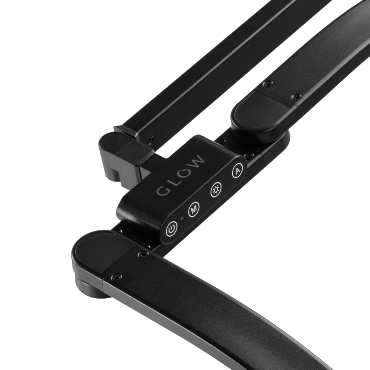 Black tabletop arc LED lamp "Glow L05" 5 Black tabletop arc LED lamp "Glow L05" 5