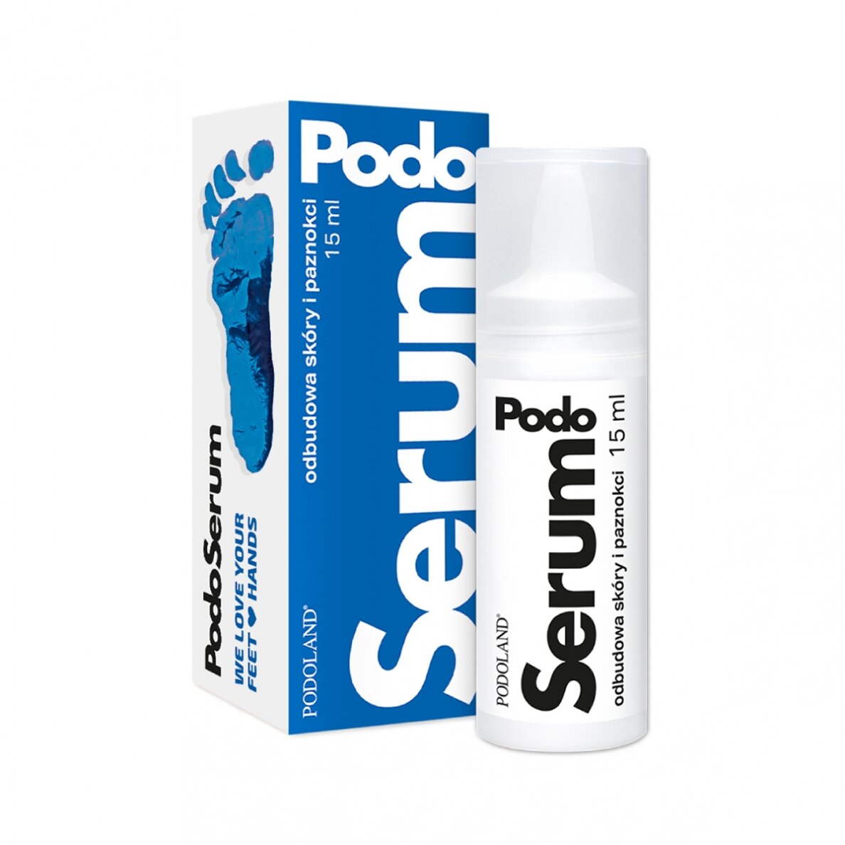 Podoland preparatas PodoSerum odos ir nagų rekonstrukcijai, 15ml Podoland preparatas PodoSerum odos ir nagų rekonstrukcijai, 15ml
