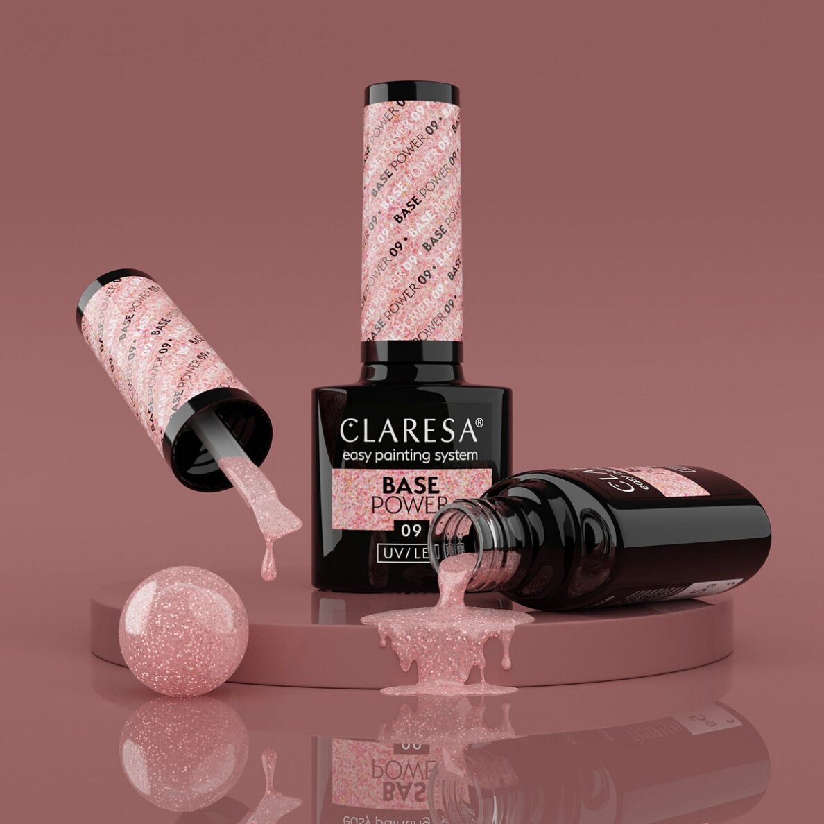 CLARESA GELINIO LAKO PAGRINDAS POWER BASE 09, 5G 2 CLARESA GELINIO LAKO PAGRINDAS POWER BASE 09, 5G 2
