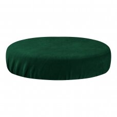 Veliūrinis užvalkalas meistro kėdutei 35-40 cm, žalios sp.