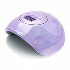 LED lempa nagams SHINY UV LED, 86W, violetinis perlamutras