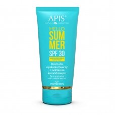 APIS Hello Summer Spf 30, veido kremas nuo saulės, 50ml