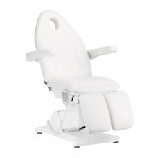 Elektrinė pedikiūro - kosmetologijos kėdė Sillon Basic Pedi 3 varikliai, baltos sp.