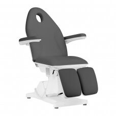 Elektrinė pedikiūro - kosmetologijos kėdė Sillon Basic Pedi 3 varikliai, pilkos sp.