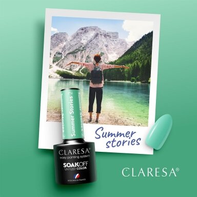 Гибридный лак для ногтей CLARESA SUMMER STORIES 2, 5г Гибридный лак для ногтей CLARESA SUMMER STORIES 2, 5г