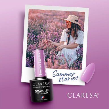 Hibridinis nagų lakas CLARESA SUMMER STORIES 7, 5g Hibridinis nagų lakas CLARESA SUMMER STORIES 7, 5g