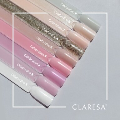 Гибридный лак для ногтей CLARESA CELEBRATION 5, 5г Гибридный лак для ногтей CLARESA CELEBRATION 5, 5г