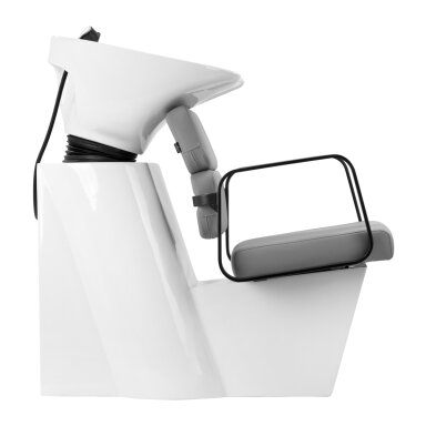 Hairdressing sink GABBIANO PORTO, grey-white sp. Hairdressing sink GABBIANO PORTO, grey-white sp.