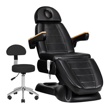 Electric cosmetic chair SILLON Lux 273b + black stool 304 Electric cosmetic chair SILLON Lux 273b + black stool 304