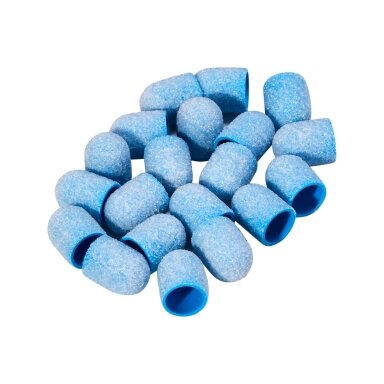 Exo blue Med šlifavimo kepurėlės 10 mm / 80, 20 vnt Med Cap (frezos antgalis) Exo blue Med šlifavimo kepurėlės 10 mm / 80, 20 vnt Med Cap (frezos antgalis)