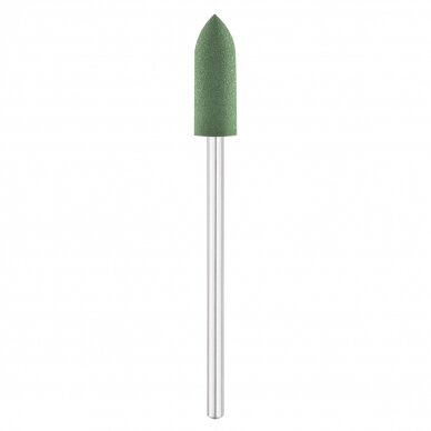Exo guminis antgalis nagų šlifavimui, žalias cilindras, ø 5,5 mm /32