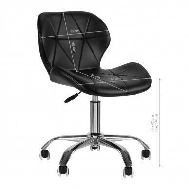 Salono kėdė QS-06, juodos sp. 5