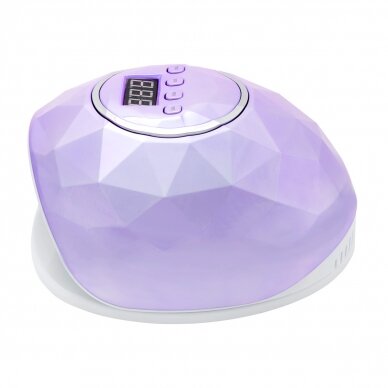 LED lempa nagams SHINY UV LED, 86W, violetinis perlamutras 4