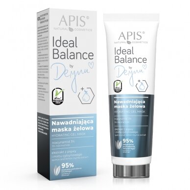 APIS Ideal Balance By Deynn drėkinanti gelio kaukė, 100ml