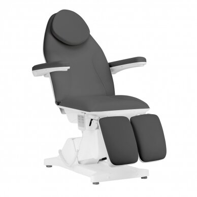 Elektrinė pedikiūro - kosmetologijos kėdė Sillon Basic Pedi 3 varikliai, pilkos sp.