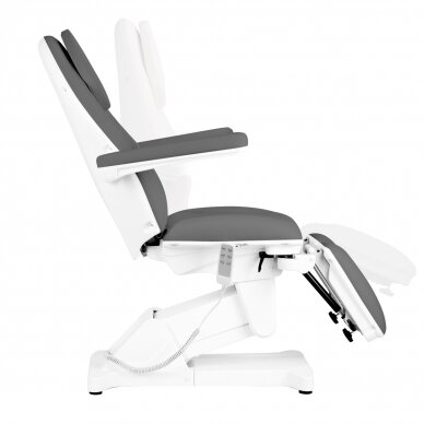 Elektrinė pedikiūro - kosmetologijos kėdė Sillon Basic Pedi 3 varikliai, pilkos sp. 2