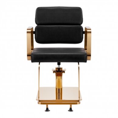 Gabbiano kirpyklos kėdė PORTO, juoda-aukso sp. 1