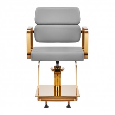 Gabbiano kirpyklos kėdė PORTO, pilka-aukso sp. 2