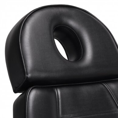 Elektrinė kosmetologinė kėdė SILLON Lux 273b +  juoda taburetė 304 13