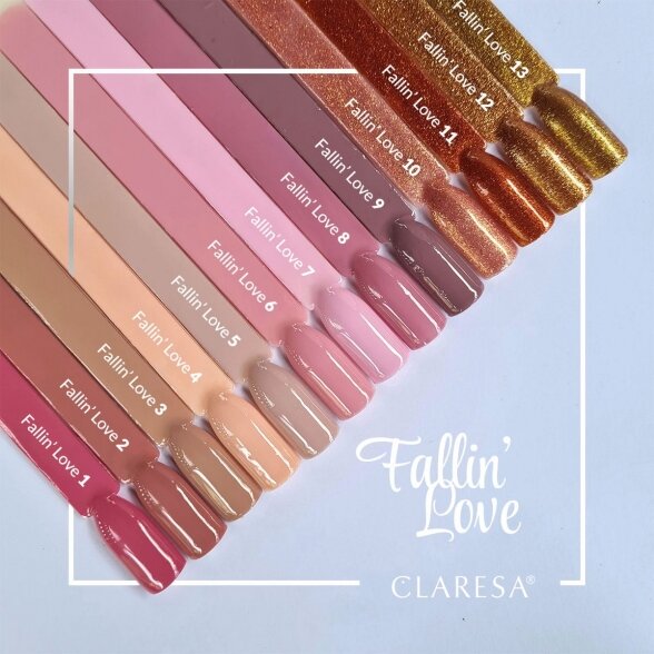 Hibridinis nagų lakas CLARESA FALLIN LOVE 5, 5g 3 Hibridinis nagų lakas CLARESA FALLIN LOVE 5, 5g 3