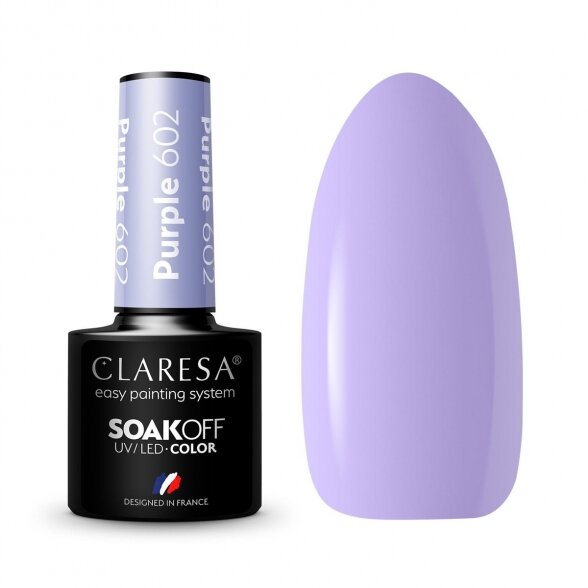 Hibridinis nagų lakas CLARESA PURPLE Hibridinis nagų lakas CLARESA PURPLE