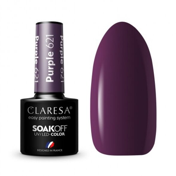 Гибридный лак для ногтей CLARESA PURPLE Гибридный лак для ногтей CLARESA PURPLE
