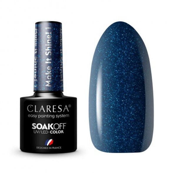 Гибридный лак для ногтей CLARESA MAKE IT SHINE Гибридный лак для ногтей CLARESA MAKE IT SHINE