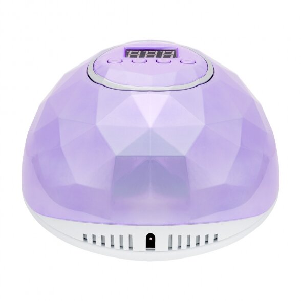 LED lempa nagams SHINY UV LED, 86W, violetinis perlamutras 3 LED lempa nagams SHINY UV LED, 86W, violetinis perlamutras 3